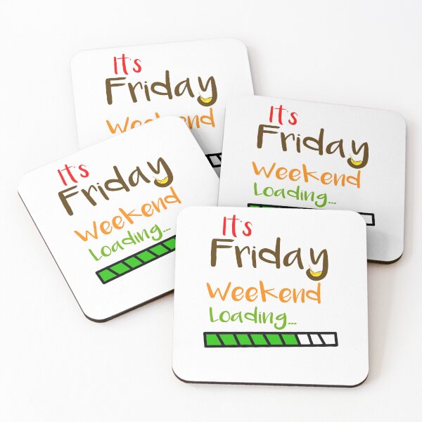 Item preview, Design and text of Weekend loading for prints  designed and sold by BhadrarjunaArts.