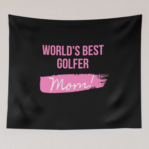 Item preview, World's Best Golfer Mom Funny Golf designed and sold by hottest-tees.
