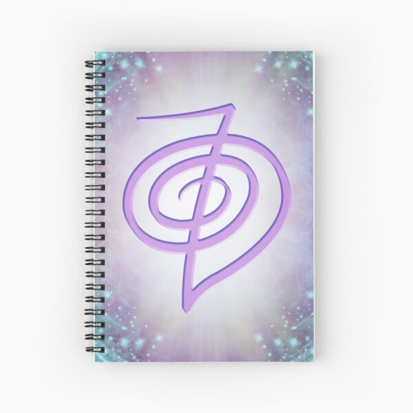 Relaxing Reiki Spiral Notebook
