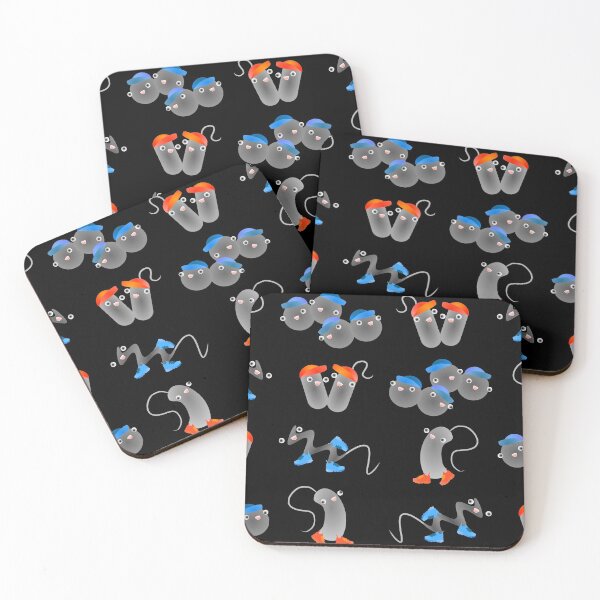 Item preview, Bacteria buddies in black designed and sold by Midna.