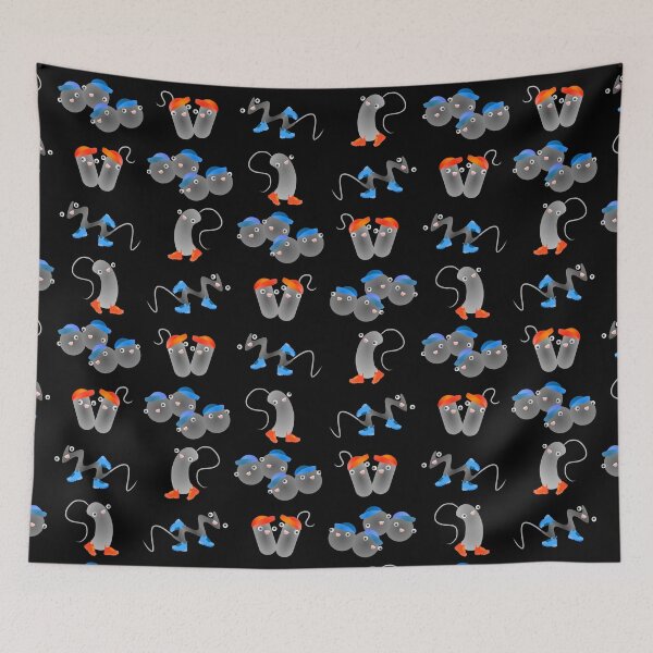 Item preview, Bacteria buddies in black designed and sold by Midna.