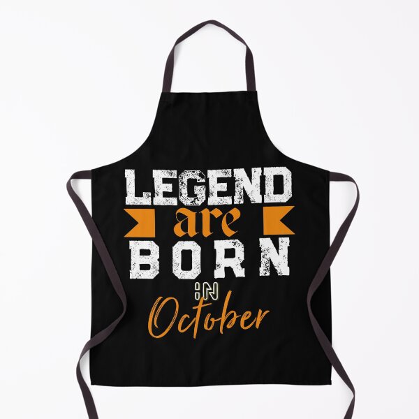 Item preview, LEGEND ARE BORN IN OCTOBER designed and sold by Hussain Shirts.