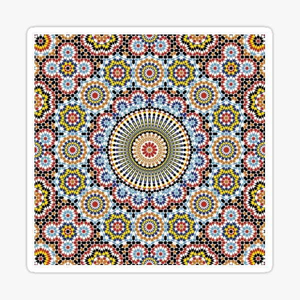Moroccan Zellige Sticker