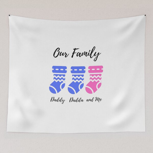 Item preview, Daddy, dadda and me (girl) designed and sold by GreenJelli.