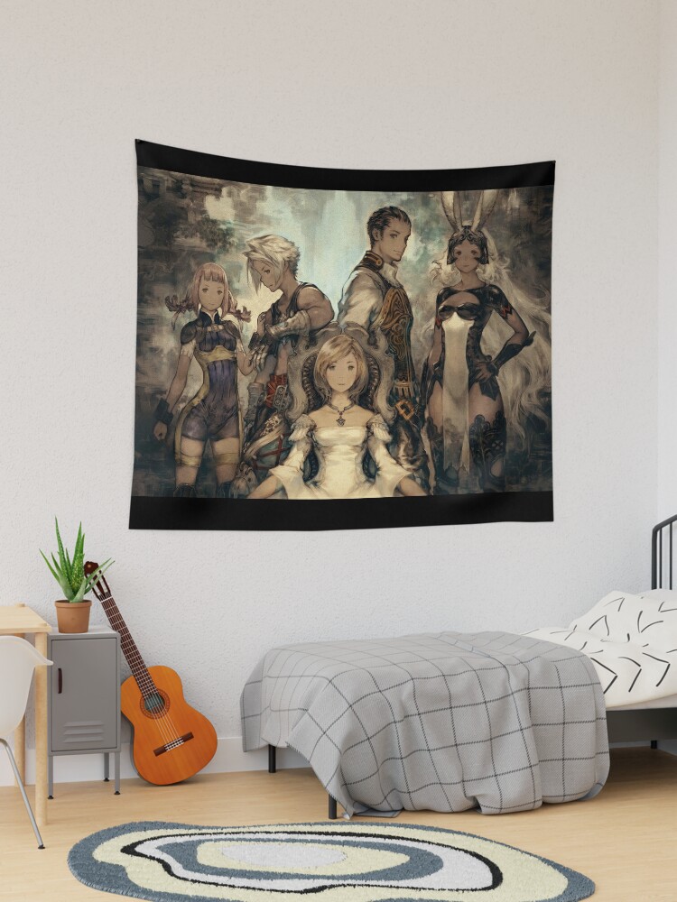 Final Fantasy X Characters Wallpaper Tapestry for Sale by CassidyCreates