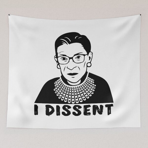Item preview, I Dissent Collar RBG designed and sold by RaRa-Design.