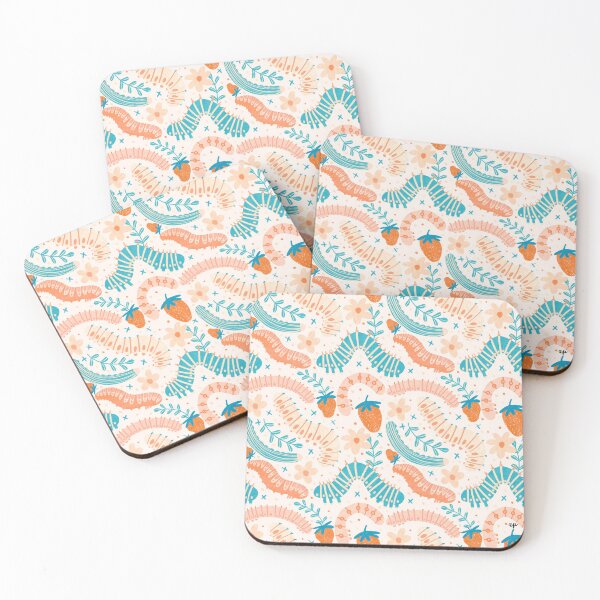 Item preview, Caterpillars designed and sold by Amy Peel.