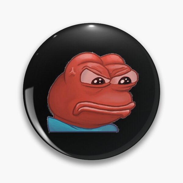 Item preview, Pepe the frog meme furious designed and sold by Omeris.