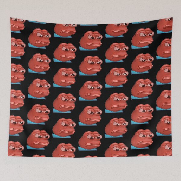 Item preview, Pepe the frog meme furious designed and sold by Omeris.
