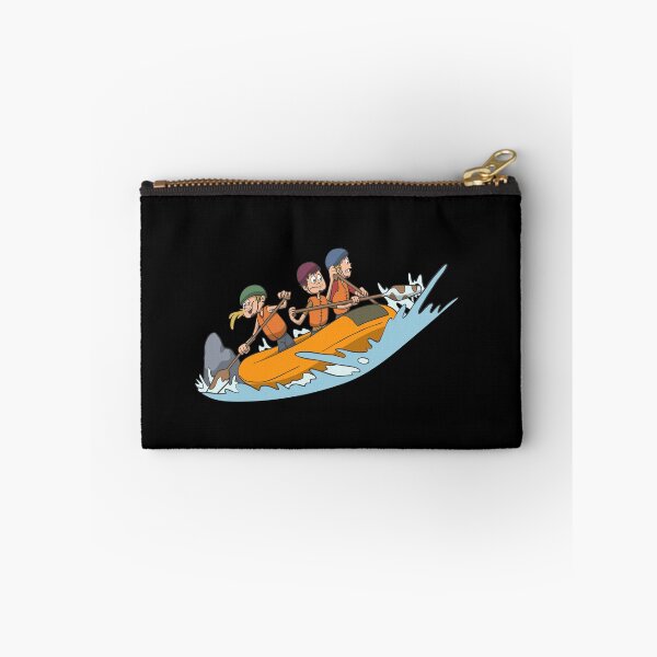 Item preview, White water rafting past rocks designed and sold by Monkey Ful.