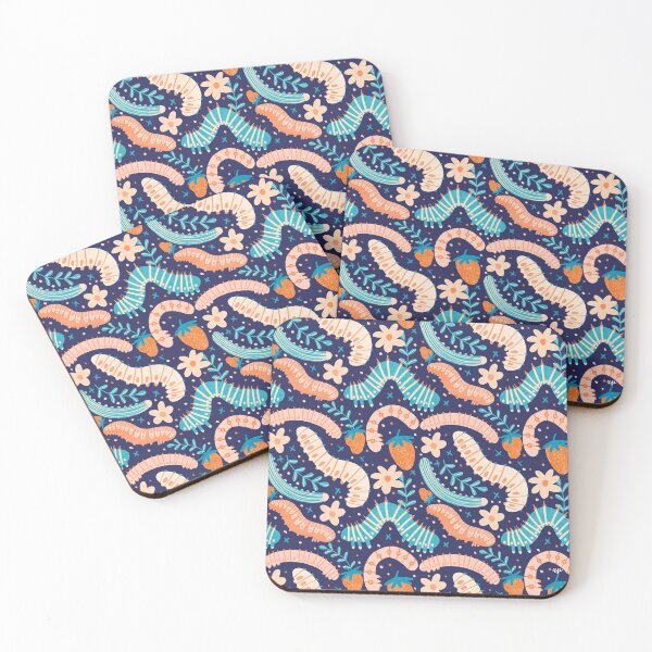 Item preview, Caterpillars designed and sold by Amy Peel.