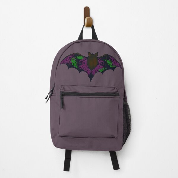 Item preview, Halloween bat and fuchsia chrysanthemums designed and sold by BV-creas.