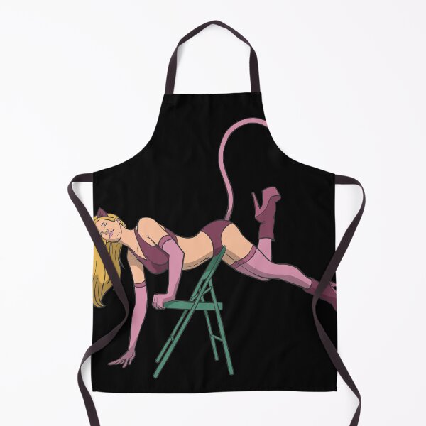 Item preview, Glamor cat woman on chair designed and sold by Monkey Ful.