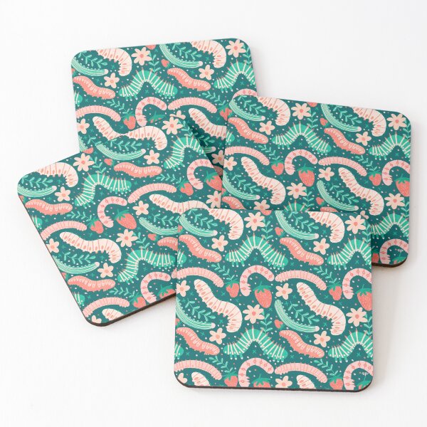 Item preview, Caterpillars designed and sold by Amy Peel.