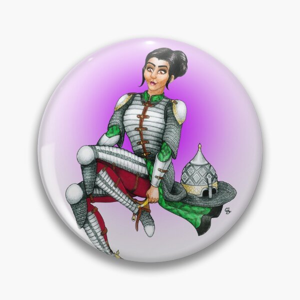 Item preview, Opulent Ottoman Pin Up Girl (Purple) designed and sold by Claudia-dslr.