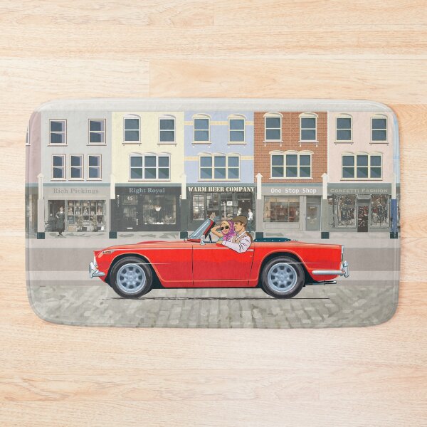 Item preview, TR4a in Signal Red – with Minilite wheels designed and sold by Bigs66.