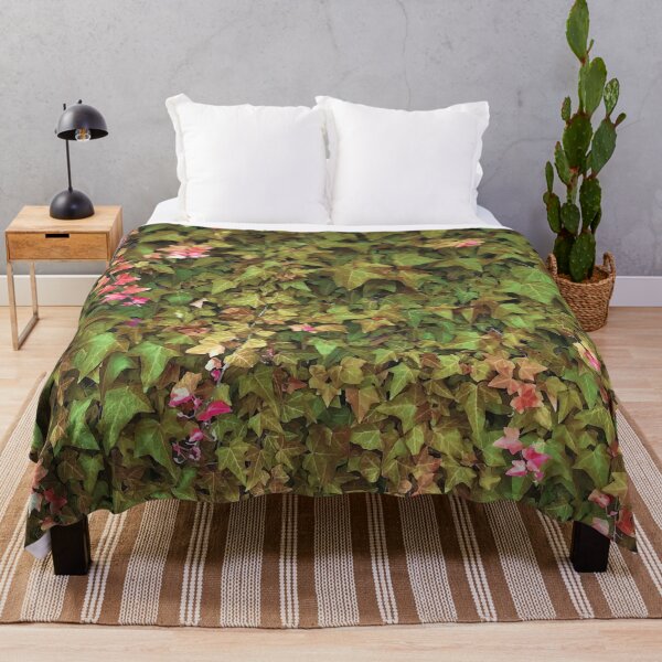 Item preview, Pink and Green Autumn Ivy Leaves designed and sold by PlanetPrints.