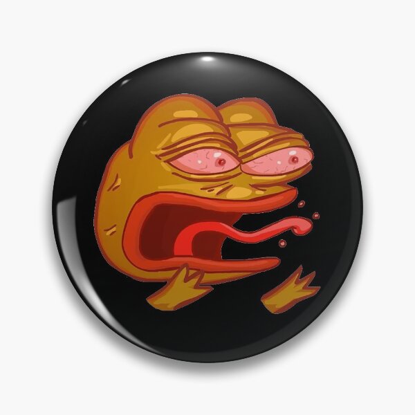 Item preview, Pepe the frog meme furious designed and sold by Omeris.