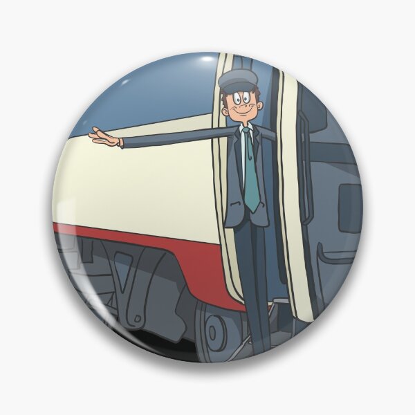 Item preview, Train driver railwayman designed and sold by Monkey Ful.