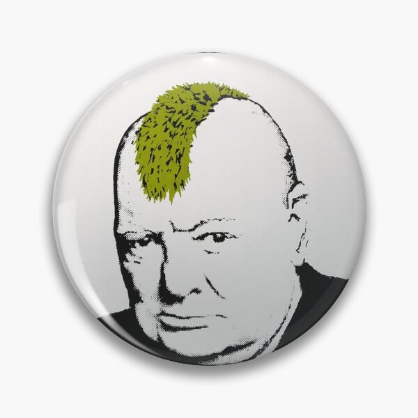 BANKSY Churchil Pin