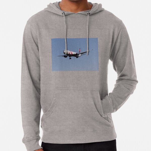 Sudadera con capucha logotipo con firma Boeing Oficial Unisex