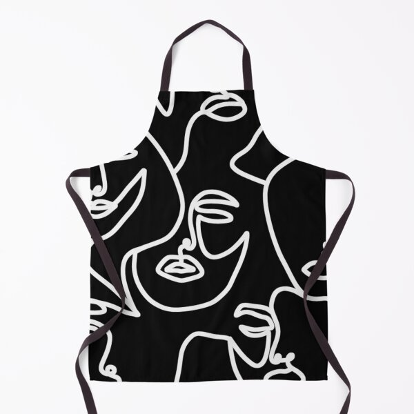 Item preview, Abstract line art faces - Modern art designed and sold by One Line Aesthetics ♡.