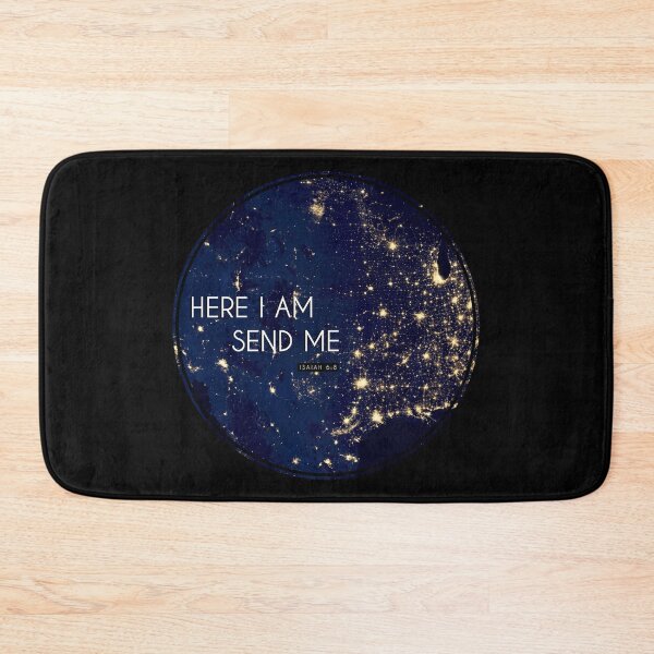 Item preview, Here I am, Send Me Isaiah 6:8 designed and sold by KA DESIGNS.