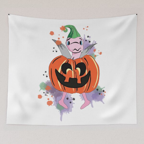 Item preview, Oscar The Orgo Halloween Pumpkin designed and sold by MenagerieMayhem.