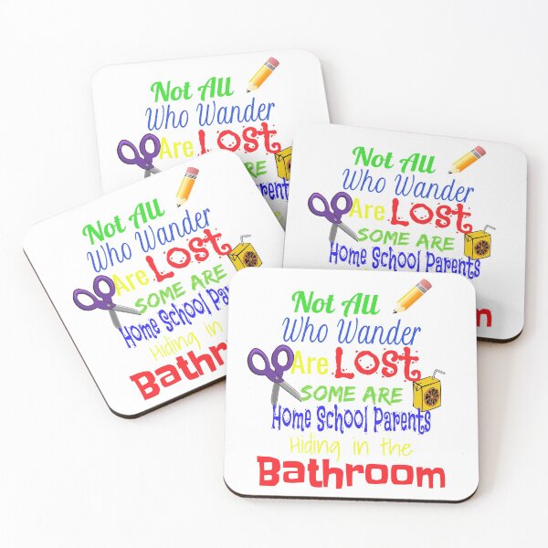 Item preview, Home School Parent Hiding in the Bathroom designed and sold by Treasurekey.