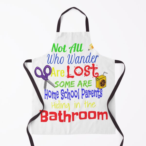 Item preview, Home School Parent Hiding in the Bathroom designed and sold by Treasurekey.