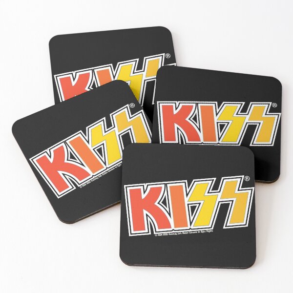 Artikelvorschau, Kuss Band Halloween Farben Logo entworfen und verkauft von vibrantyy.
