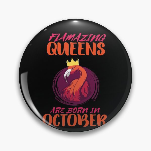 Item preview, Flamazing Queens - October Flamingos Birthday designed and sold by Ibu83.