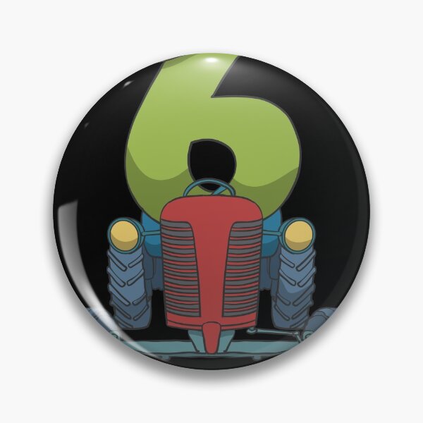 Item preview, Tractor children's 6th birthday designed and sold by Monkey Ful.