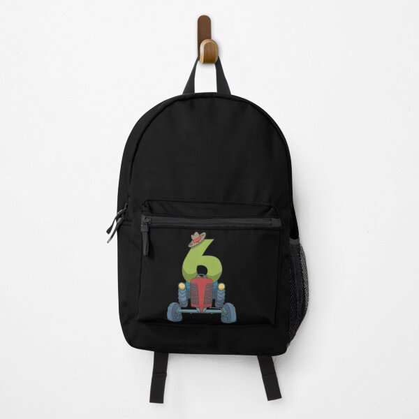 Item preview, Tractor children's 6th birthday designed and sold by Monkey Ful.