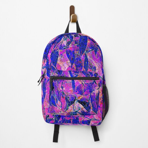 Item preview, Blue and pink leaves and more leaves designed and sold by Markflow.