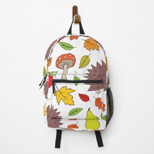 Item preview, fallen leaf and hedgehog pattern in fall  designed and sold by fra02.