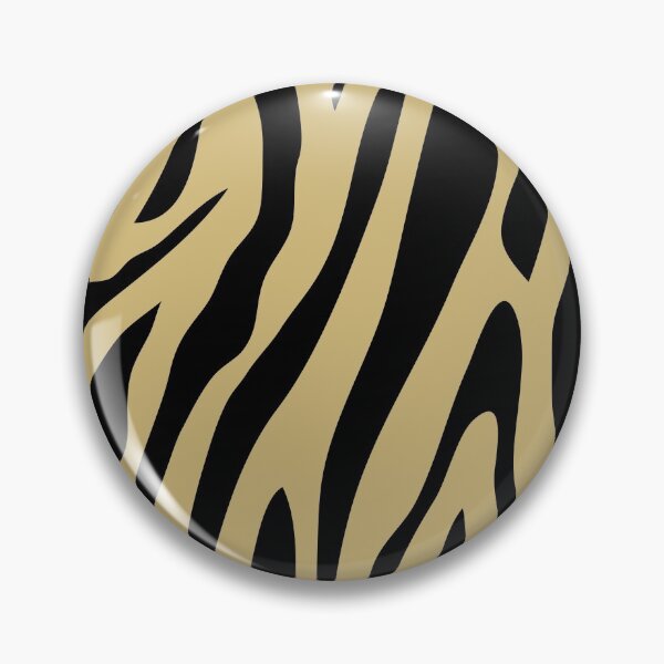 Item preview, 1980s Tan and Black Zebra Print  designed and sold by IamTrending.