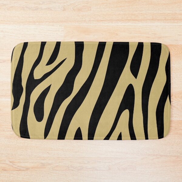 Item preview, 1980s Tan and Black Zebra Print  designed and sold by IamTrending.