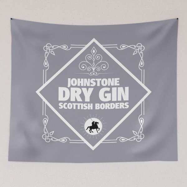 Item preview, JOHNSTONE GIN Label | Border Reivers designed and sold by yourscotborders.