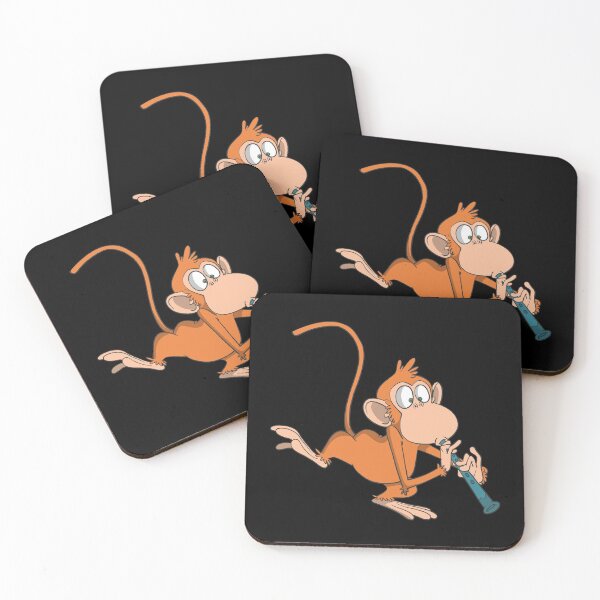 Item preview, Monkey plays the clarinet designed and sold by Monkey Ful.