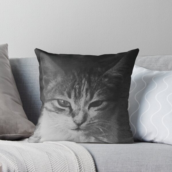 Item preview, cute cat in black and white  designed and sold by YAHIA-14.