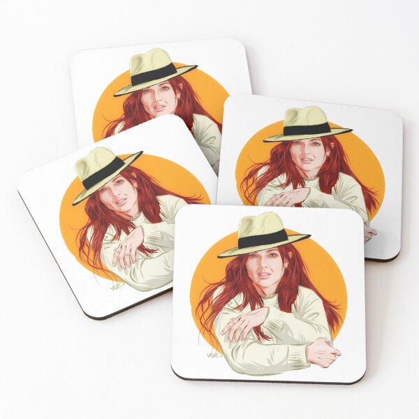 Item preview, Julianne Moore - An illustration by Paul Cemmick designed and sold by TIGERDAVER.