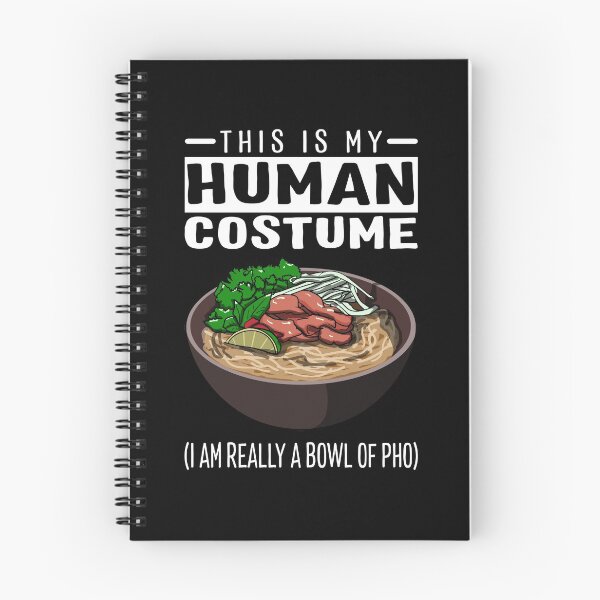 Item preview, Este es mi disfraz humano Realmente soy un plato de Pho Funny Halloween designed and sold by fatamyfan1.