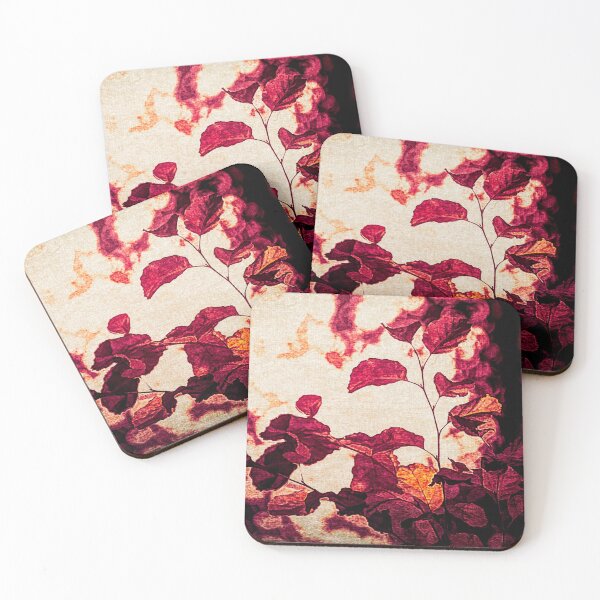 Item preview, Ruistic red fall leaves designed and sold by SulkaCreative.