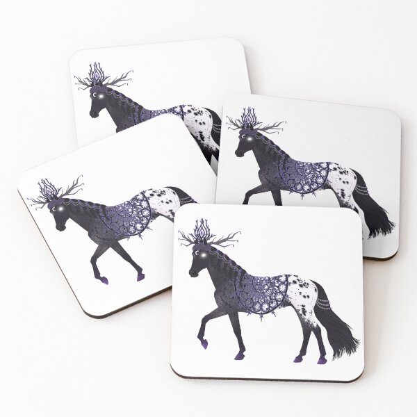 Item preview, Gothic Appaloosa Horse - Equine Rampaige designed and sold by equinerampaige.