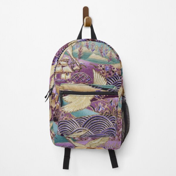 Item preview, New purple Kimono pattern wave design - Japanese Traditional kimono designed and sold by Japanculture.