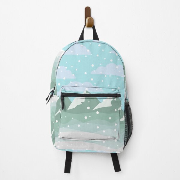 Item preview, Light Blue Mountain Winter Snow designed and sold by IamTrending.