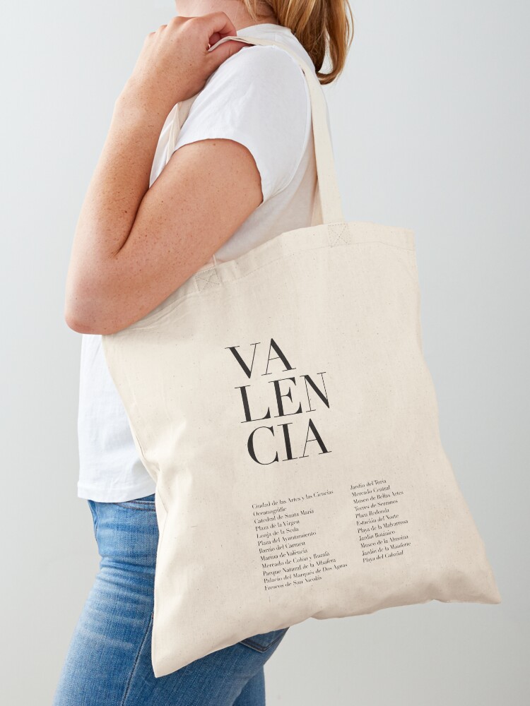 Valencia canvas shoulder discount bag