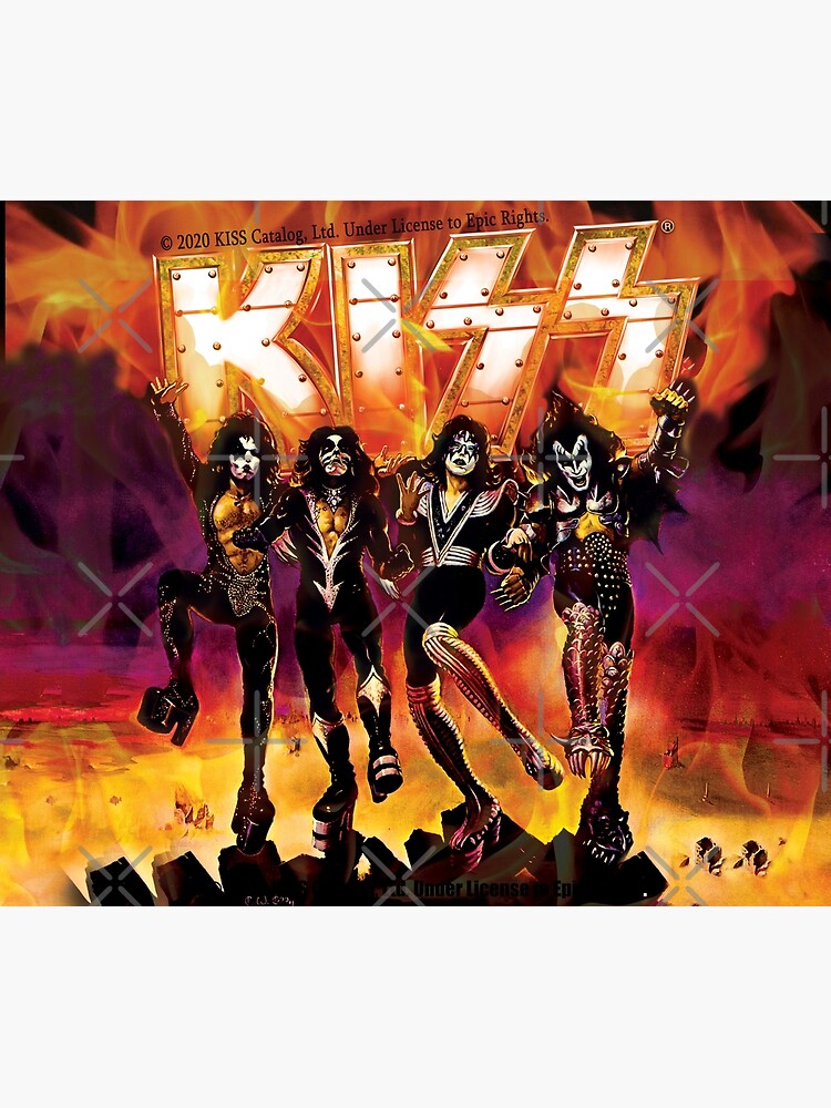 kiss the band- Rock band Hard Rock Kiss army Destroyer by Rajpramanik