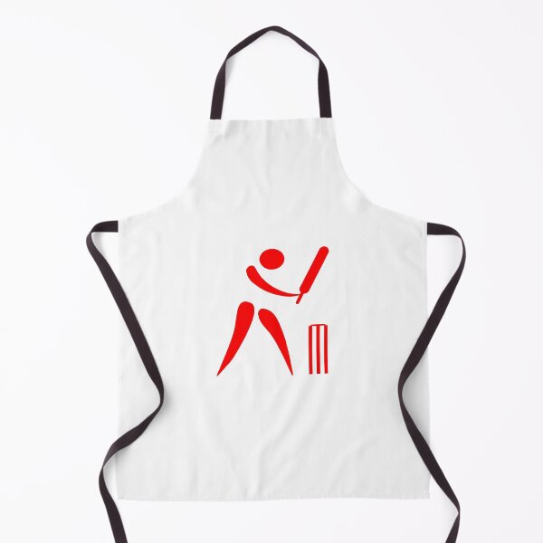 Item preview, Cricket minimalist classic Red block design designed and sold by Deegital18.
